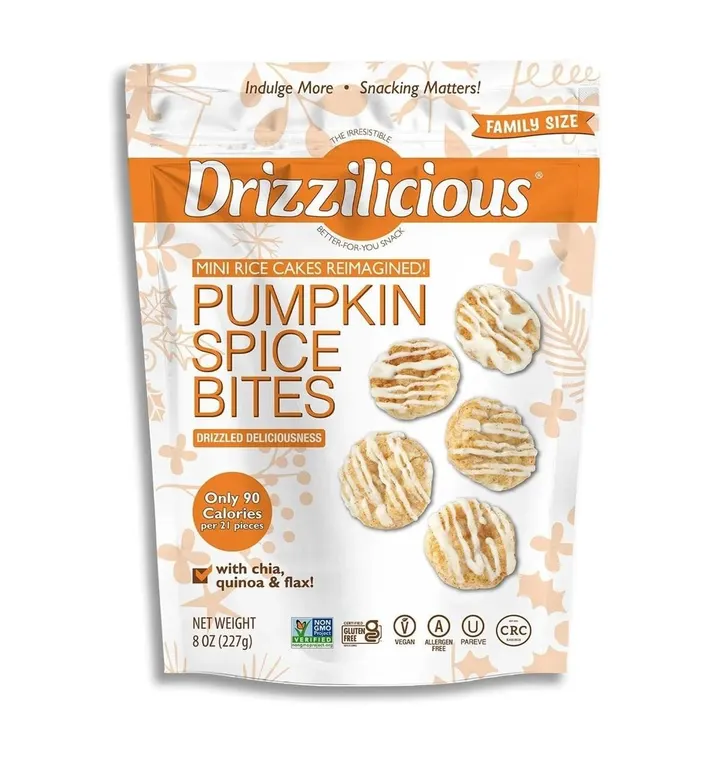 Drizzilicious Pumpkin Spice Rice Cakes 12.05oz