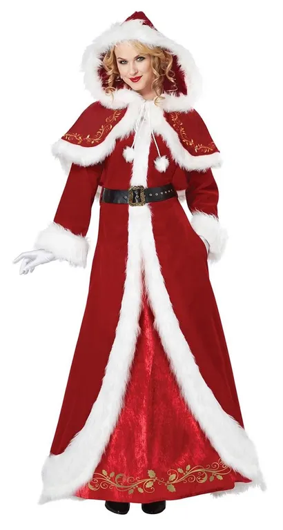 California Costumes Mrs. Claus Costume XL