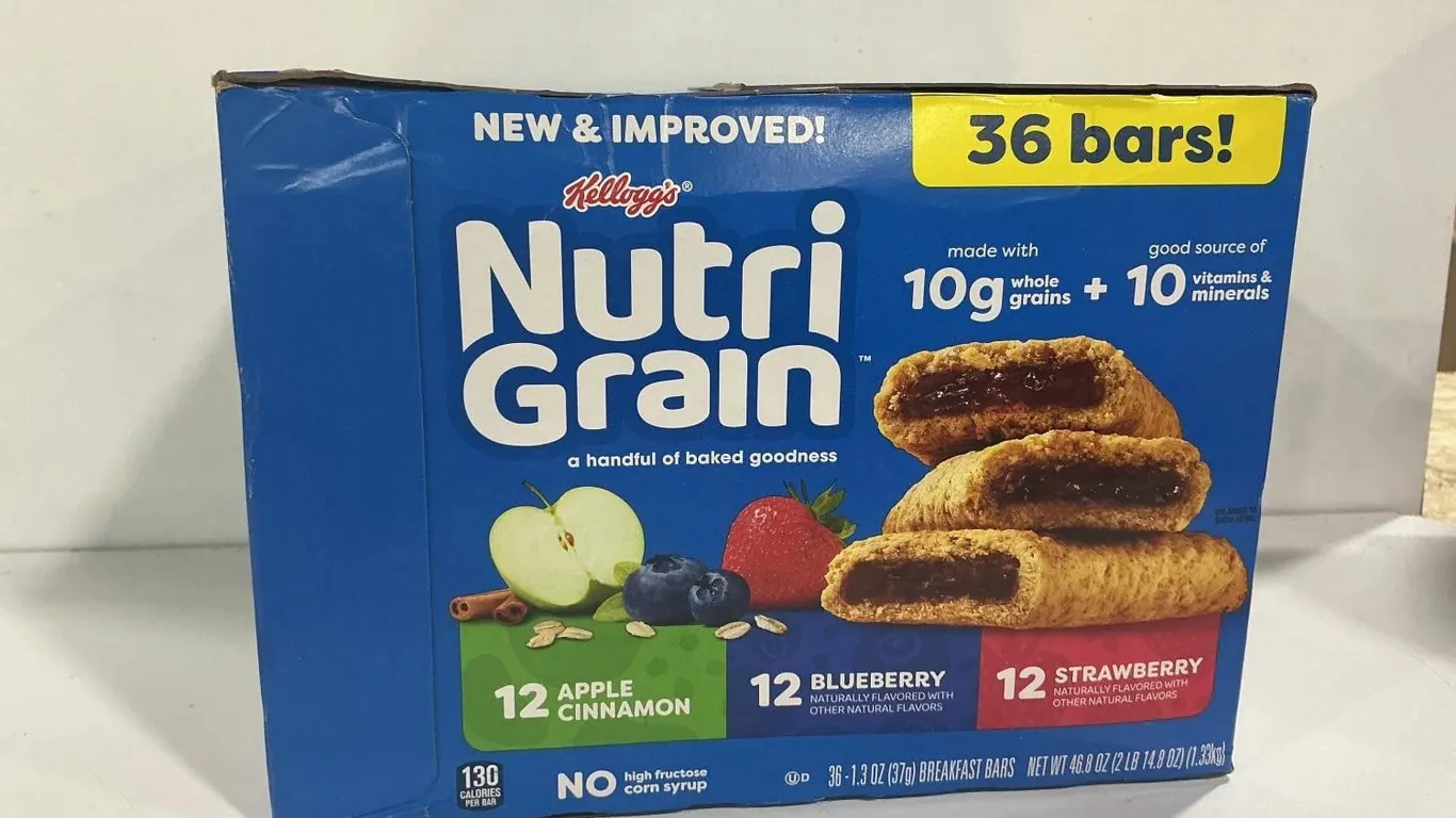 Kelloggs Nutri-Grain Cereal Bars 36ct