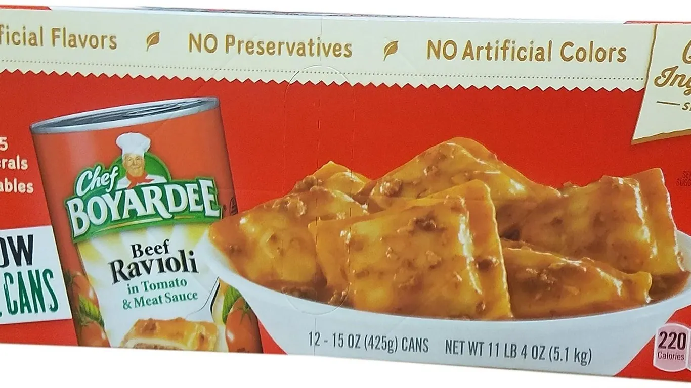 Chef Boyardee Beef Ravioli 180 Ounce