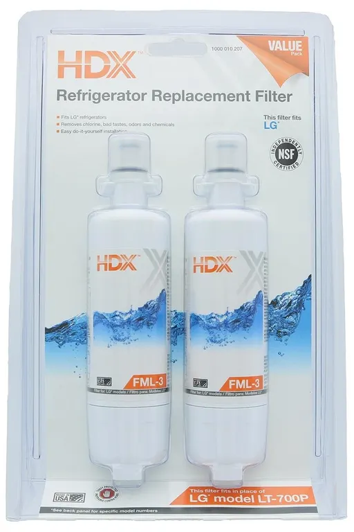 Hdx FML-3 Refrigerator Water Filter 2pk