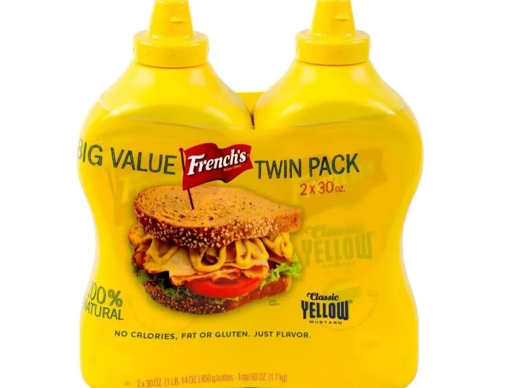 Frenchs Classic Yellow Mustard 30oz 2pk