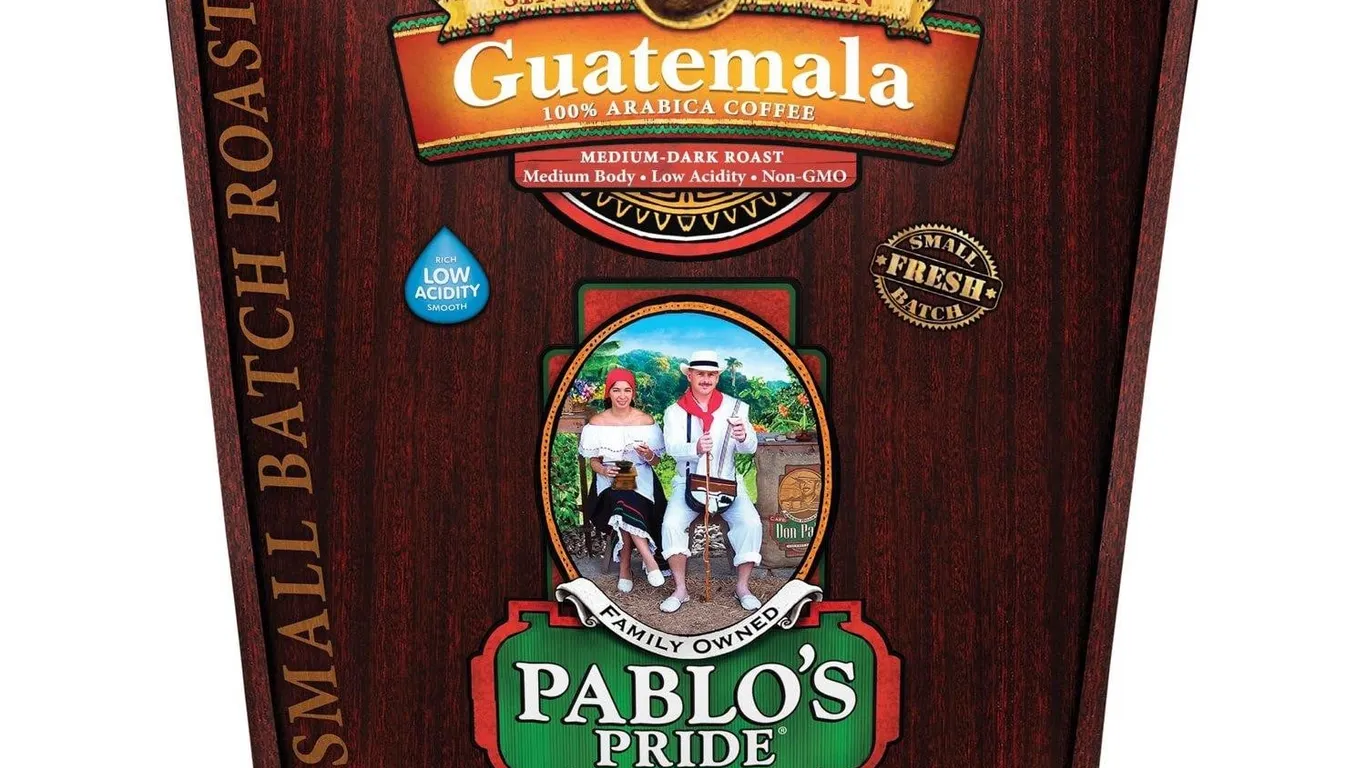 Pablos Pride Guatemala Medium-Dark Roast 32oz