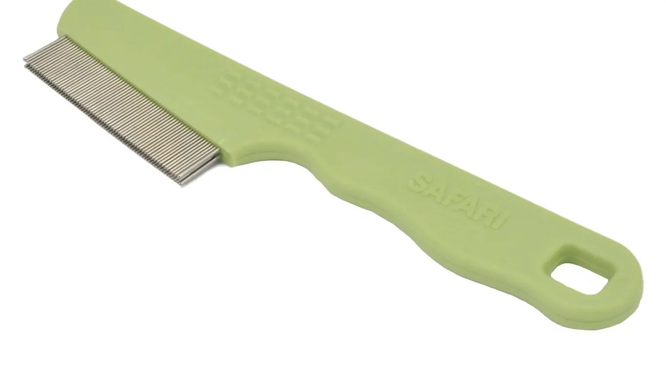 Coastal Safari Double Row Flea Comb 6.4 Inch