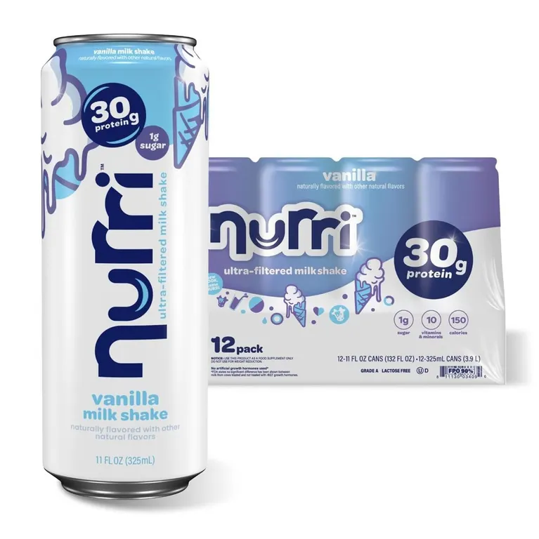 Nurri 30g Protein Vanilla Milk Shake 11oz 12pk
