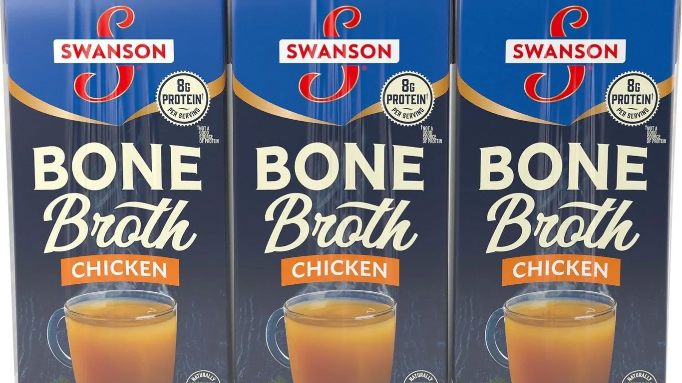 Swanson Chicken Bone Broth 32 oz 3pk