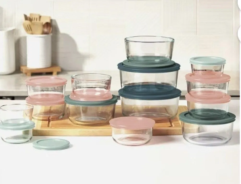 Pyrex Simply Store Glass Food Storage Set 14pk