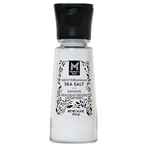 Mediterranean Sea Salt Grinder 14.9 oz