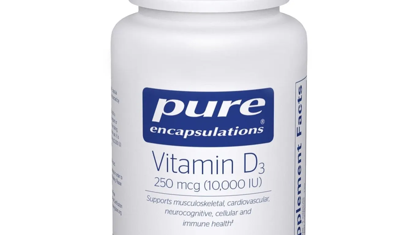 Pure Encapsulations Vitamin D3 10000 IU 120ct