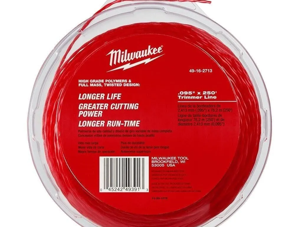 Milwaukee 49-16-2713 Trimmer Line.095 x 250