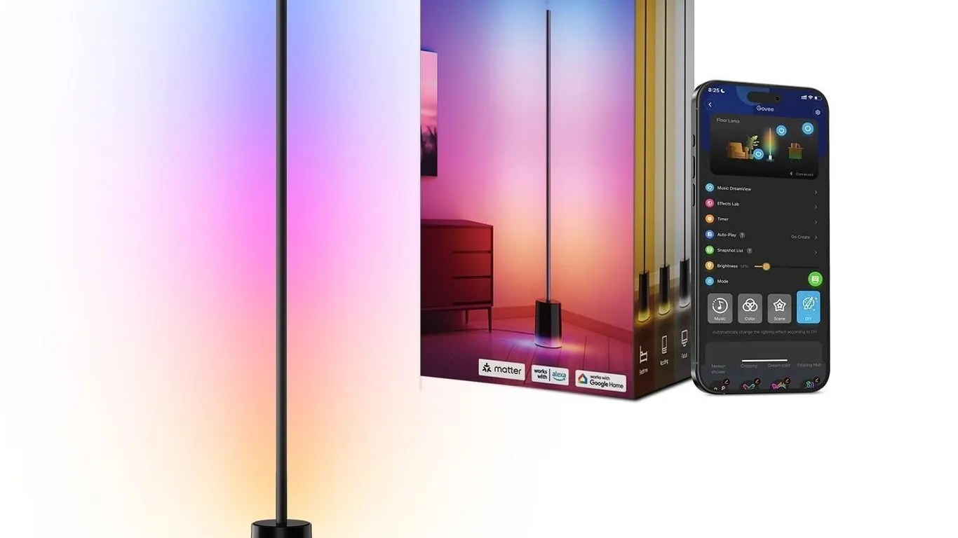 Govee H607C Floor Lamp 2 60-inch LED Smart Lamp