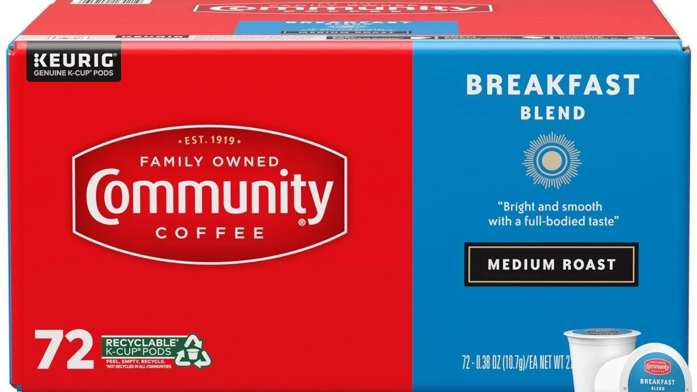 Community Coffee Breakfast Blend K-Cup Pods 72ct
