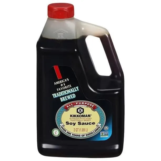 Kikkoman All-Purpose Soy Sauce 1.89 Liter Jug