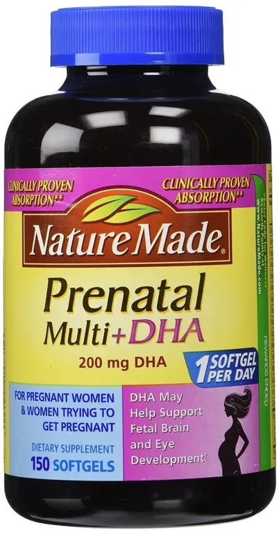 Nature Made Prenatal DHA 200mg 150ct Softgels