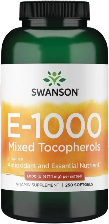 Swanson Vitamin E 1000 IU 250ct Softgels