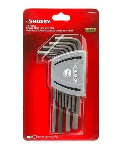 Husky 13-Piece Metric Long Arm Hex Key Set