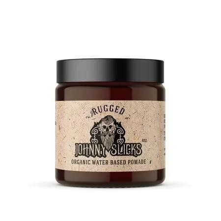 Johnny Slicks Water Based Pomade 4 Oz Rugged Scent