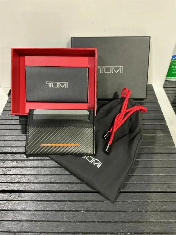 Tumi McLaren Carbon Fiber Card Case