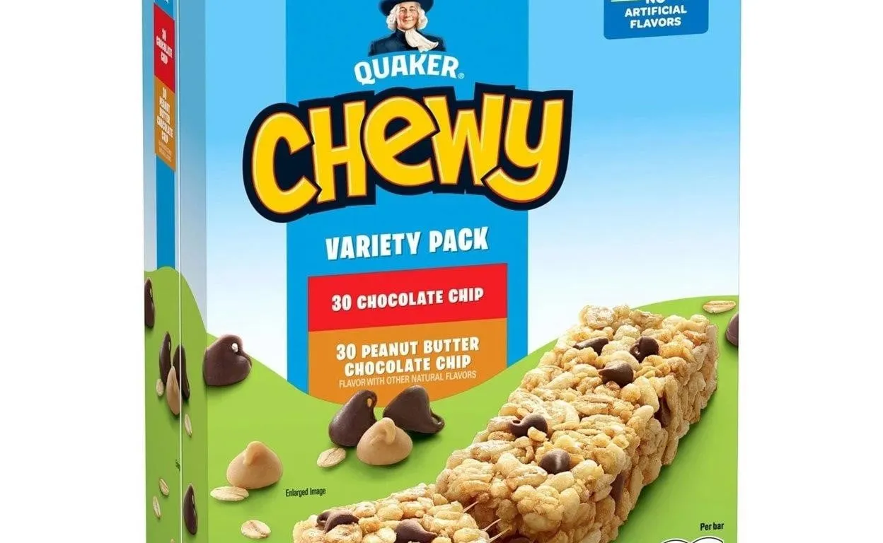 Quaker Chewy Granola Bar Variety Pack 60ct