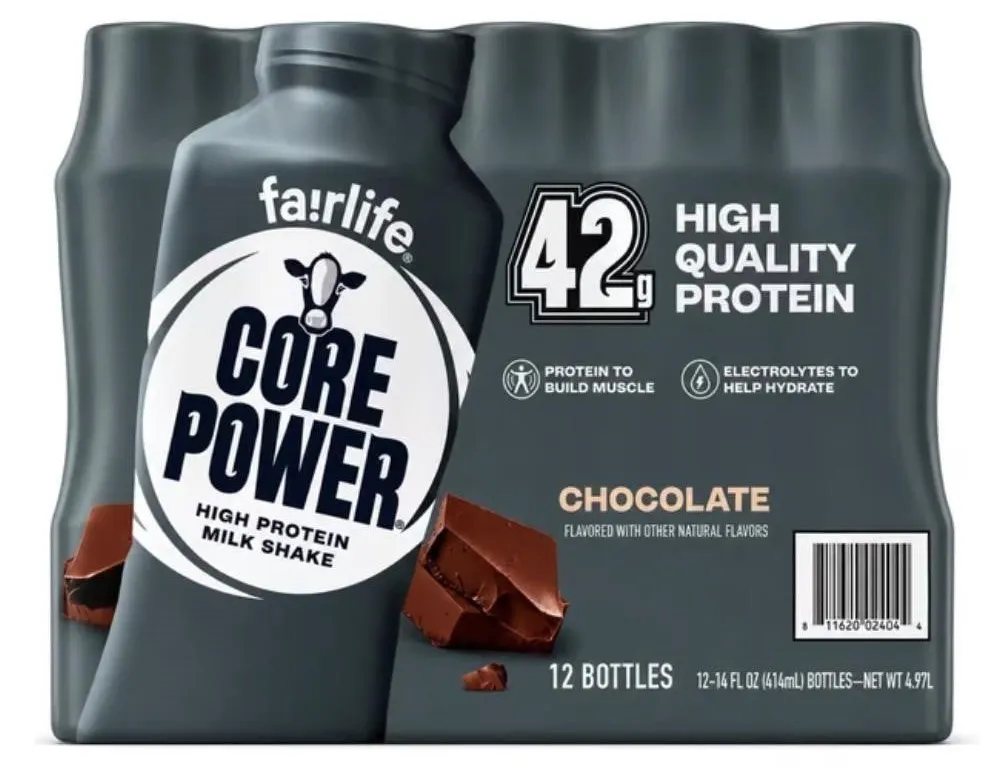 Fairlife Core Power Chocolate Protein Shake 12pk