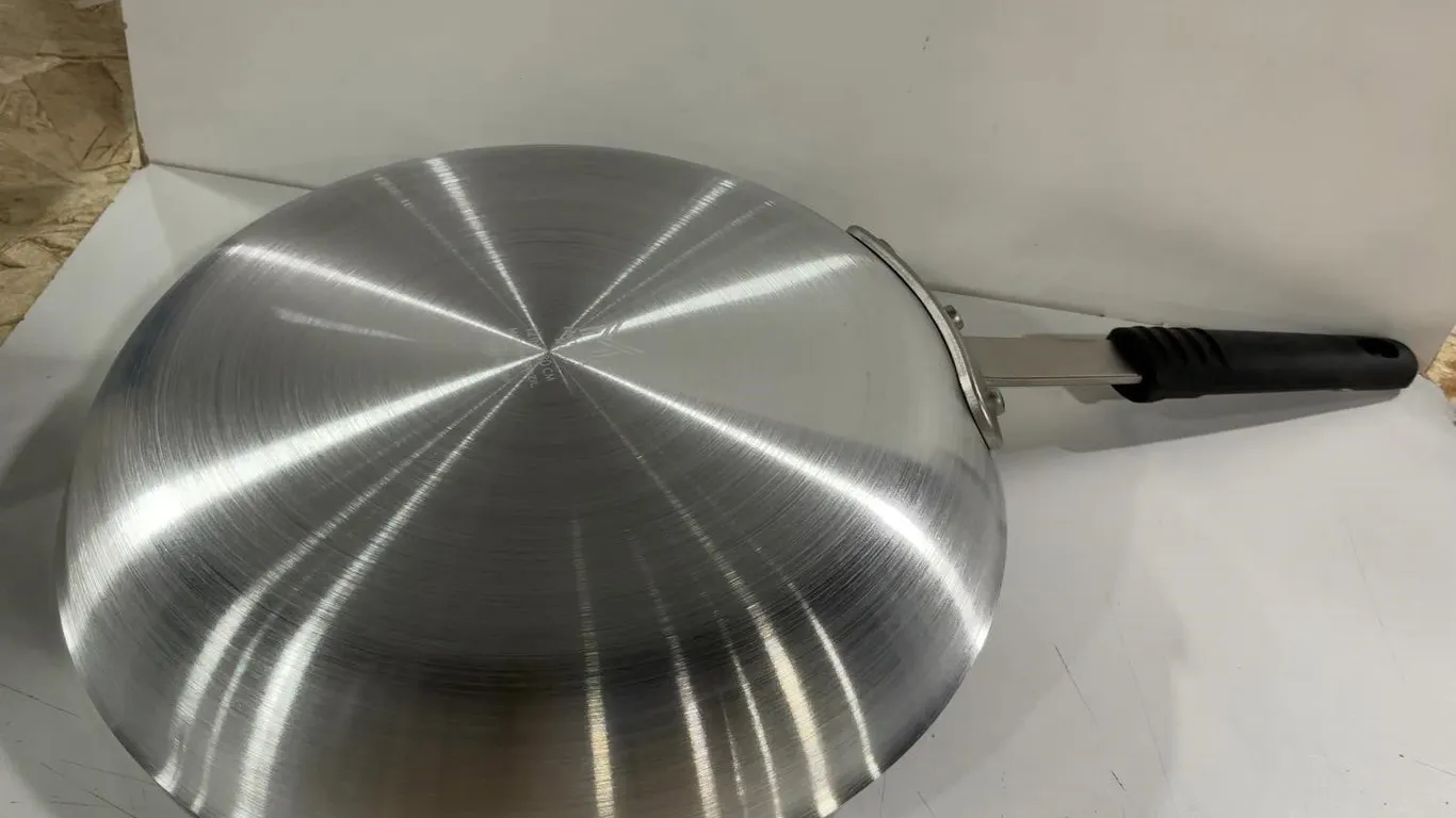 Non-Stick Aluminum Frying Pan Silver and Black
