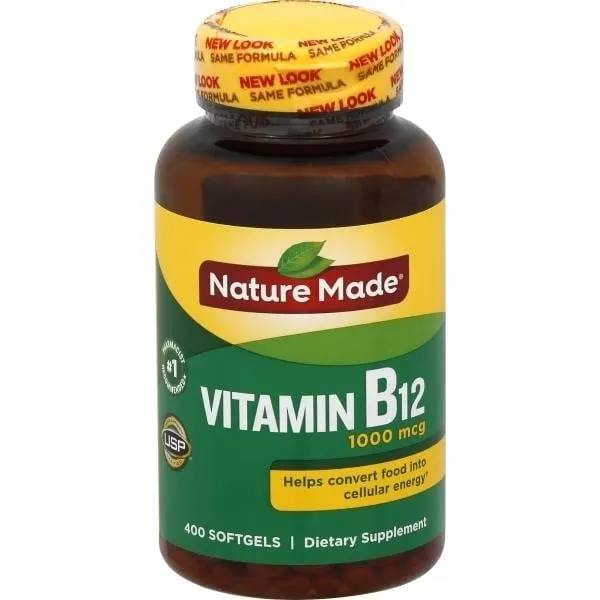 Nature Made Vitamin B12 1000 Mcg Softgels
