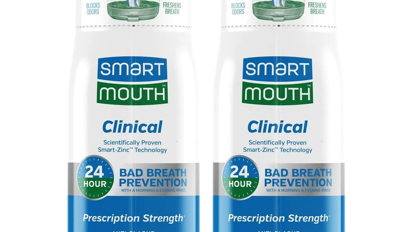 SmartMouth Clinical Mouthwash 16 fl oz 2pk