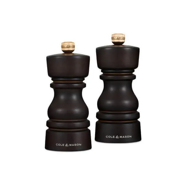 Cole Mason London 5 Salt Pepper Grinder Set