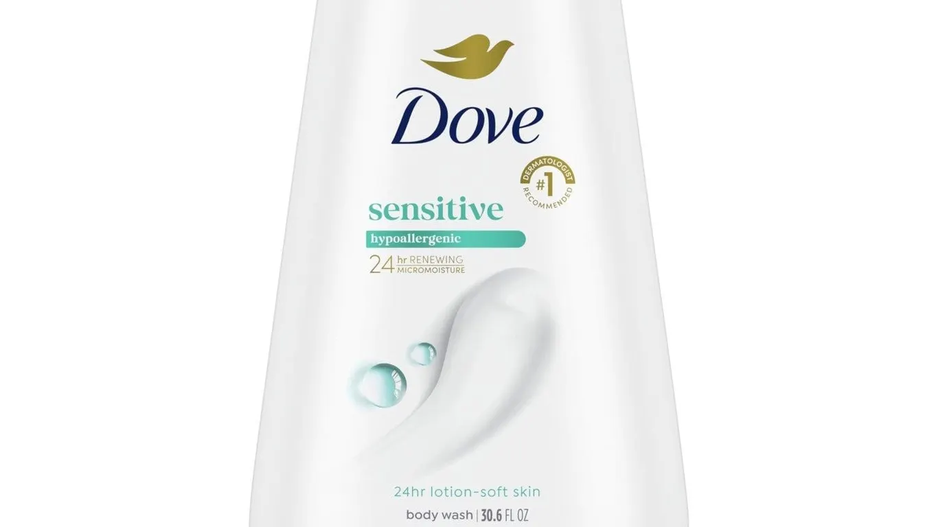 Dove Sensitive Skin Body Wash 30.6 Fl Oz
