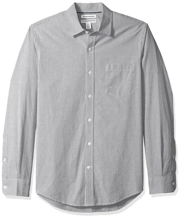 Amazon Essentials Slim-Fit Poplin Shirt Medium