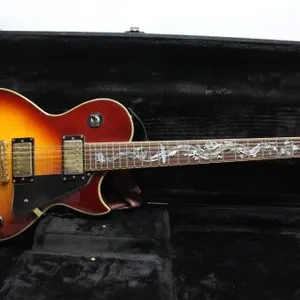 Jay Turser Electric Guitar with Dragon Inlay &