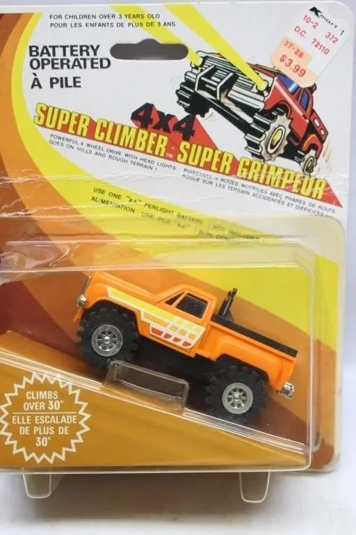 4x4 Super Climber Battery Op Toy Truck, MOC