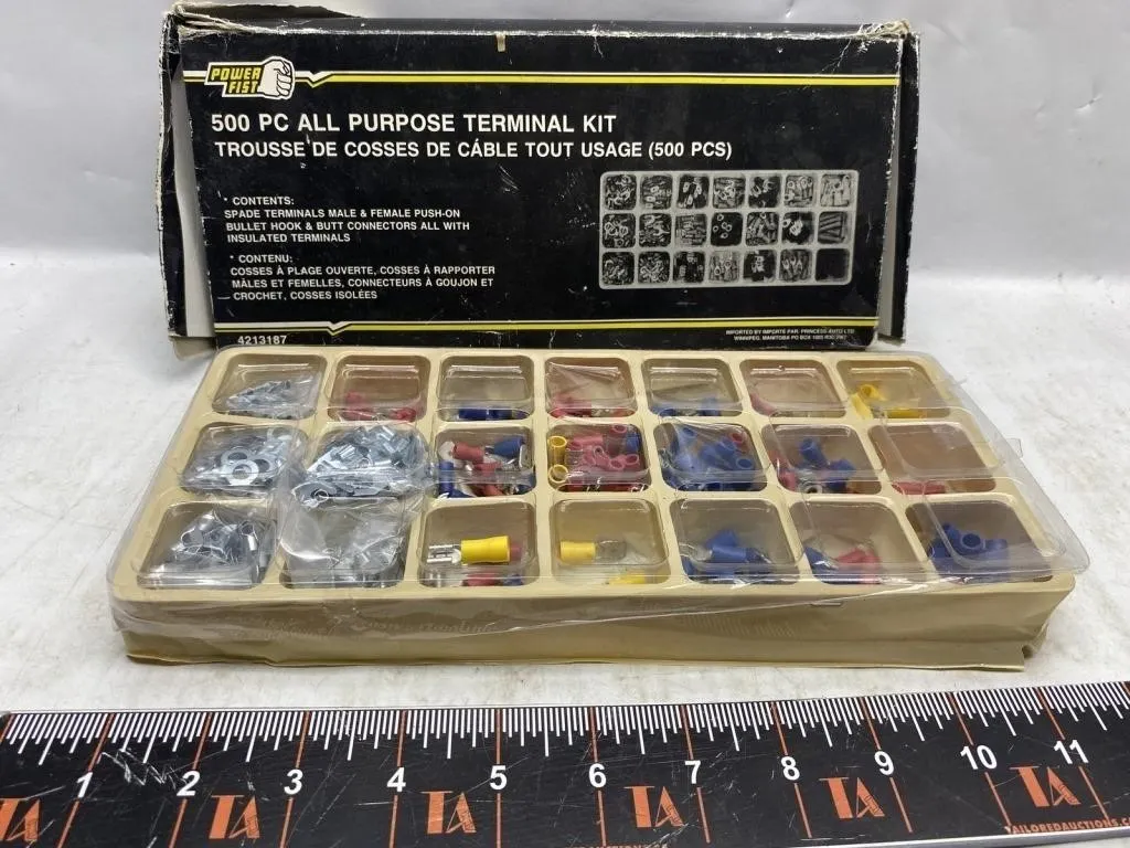 Power Fist 500pc All Purpose Terminal Kit