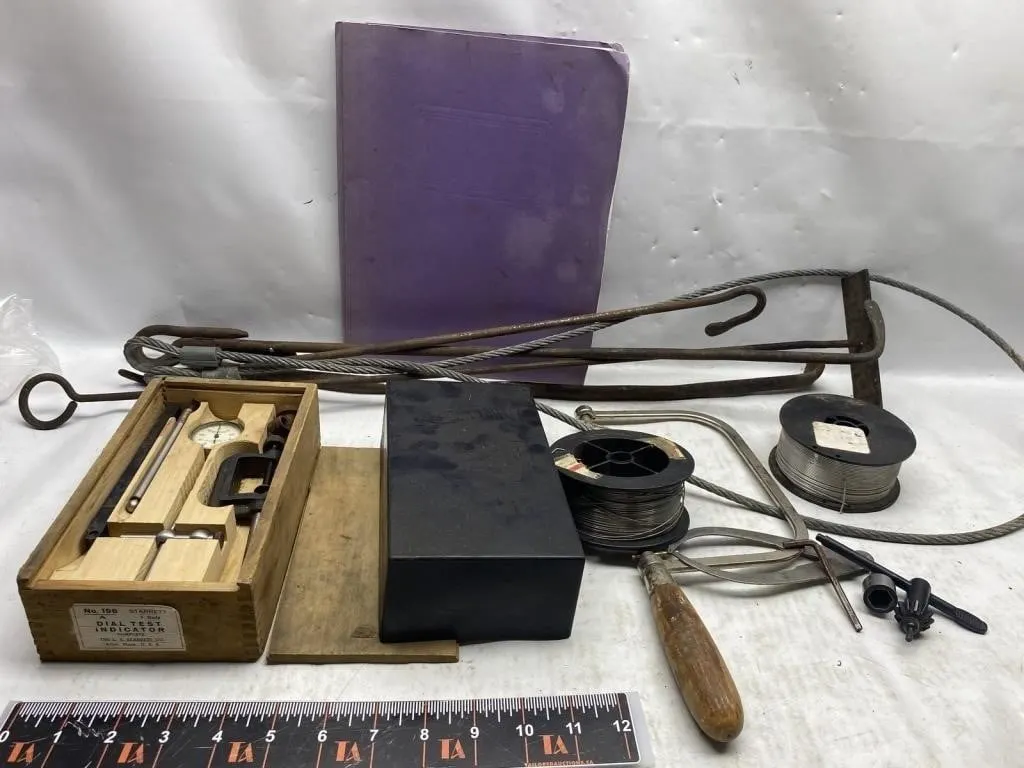 Starrett Dial Test Indicator & Tool Lot