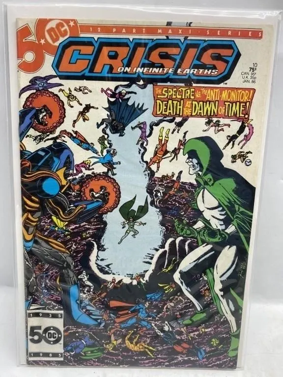 Crisis on Infinite Earths #10 Comic Book (1986)