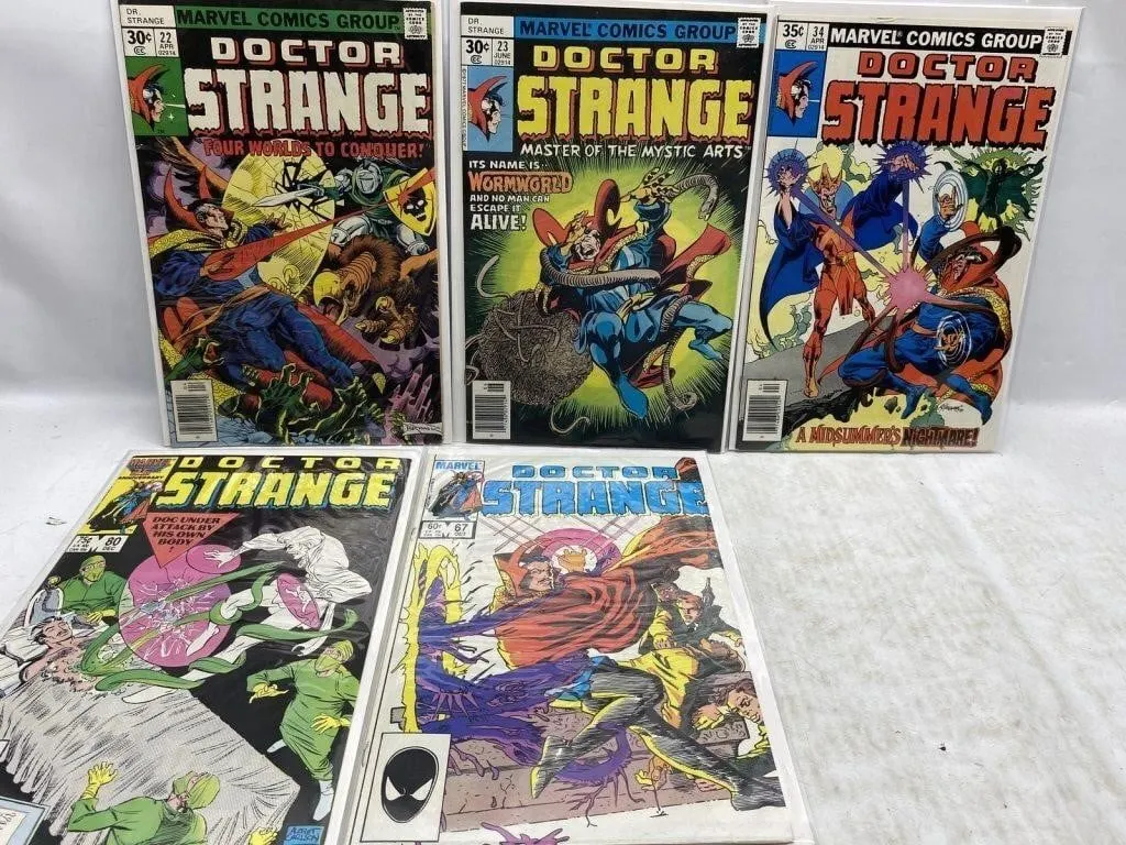 Doctor Strange Comic Book Lot (5 Issues)