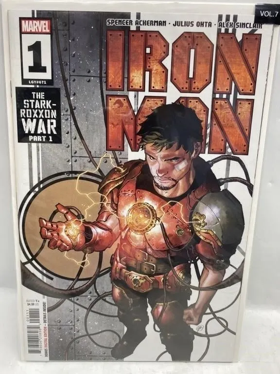 Marvel Iron Man #1 Comic Book Vol.7