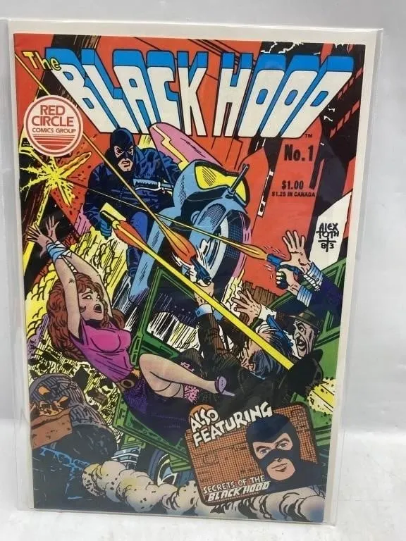 The Black Hood #1 Comic (Red Circle, 1983)