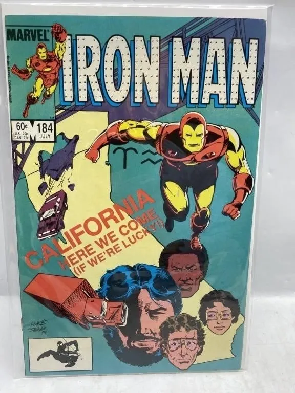 Iron Man #184 Marvel Comic (1984)