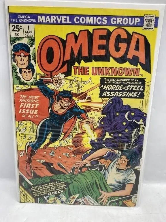 Omega the Unknown #1 (Marvel Comics, 1976)