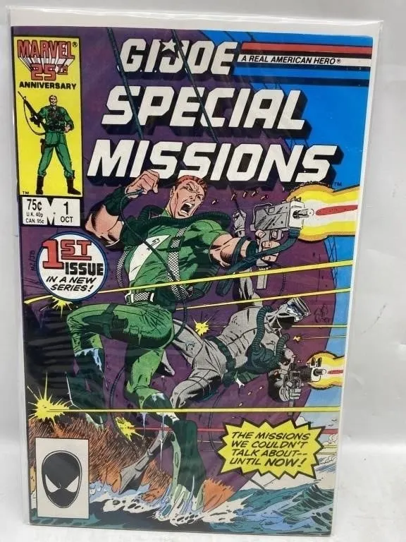 G.I. Joe Special Missions #1 Comic (Marvel, 1986)
