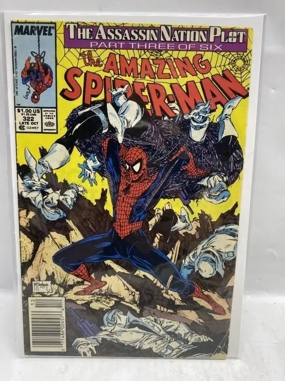 Amazing Spider-Man #322 Marvel Comic (McFarlane)