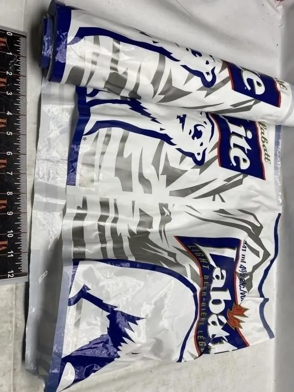 Labatt Lite Beer Vinyl Banner Sign