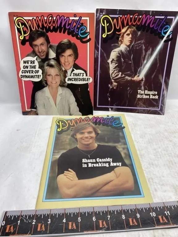 Dynamite Magazine Lot: Star Wars, Shaun Cassidy