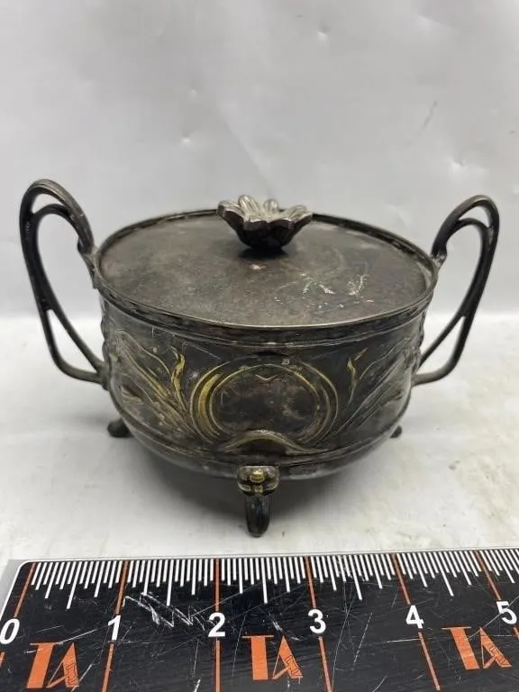 Rare "Warwasa" Poland Silverplate 1880s Art