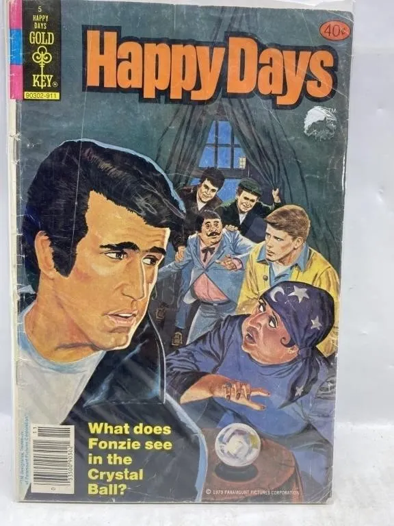 Happy Days #5 Gold Key Comic (1979)
