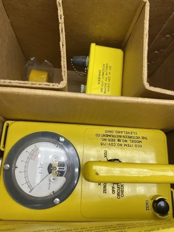 CDV-715 Civil Defense Geiger Counter Set