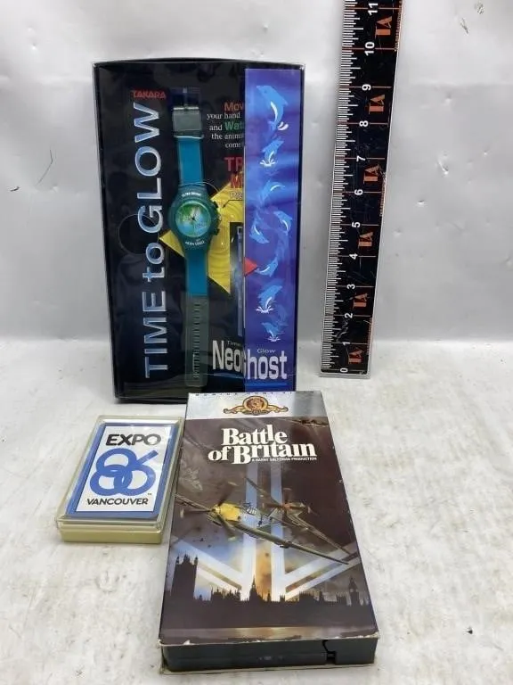 Neon Ghost Watch, Battle of Britain VHS & Cards