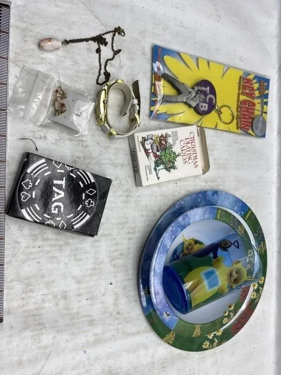 Teletubbies Plate & Cup, Watch, Cards, Keychain