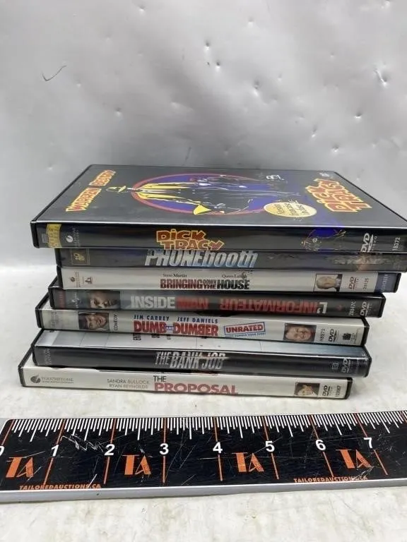 DVD Movie Lot: Dick Tracy, Phone Booth & More